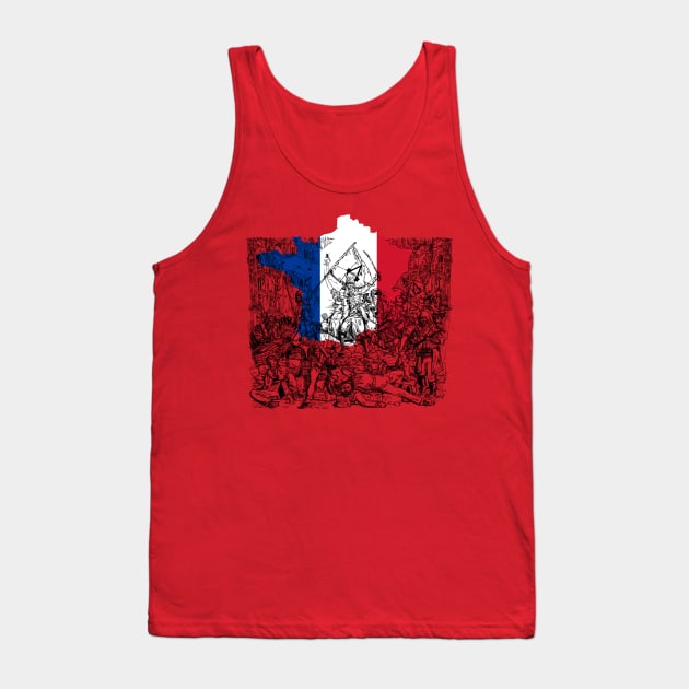 The French Revolution Tank Top by Pixelmania